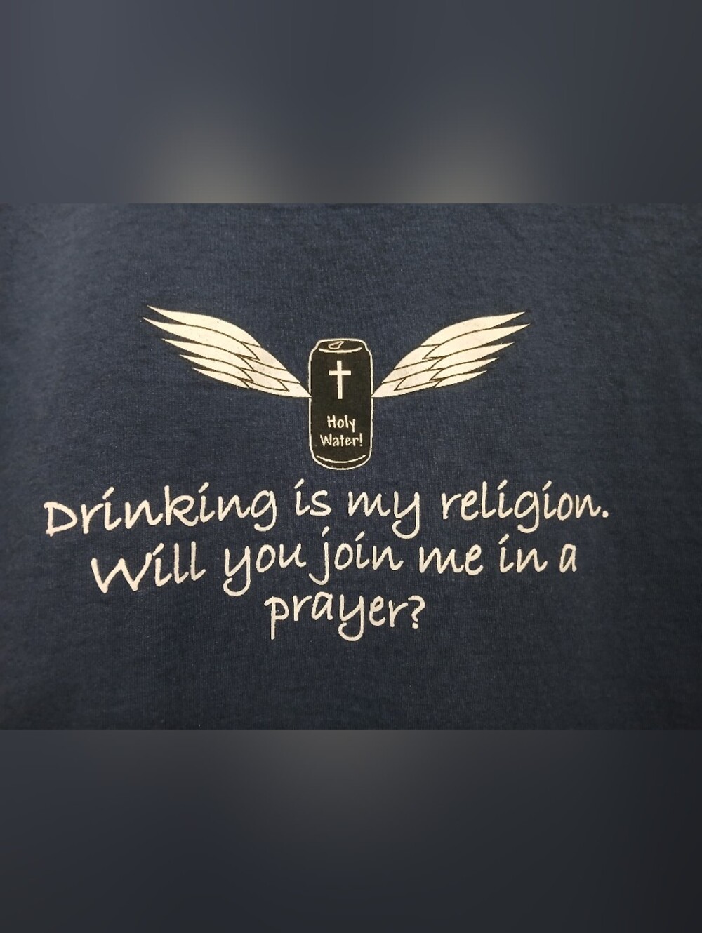 Navy Holy Water T‑Shirt